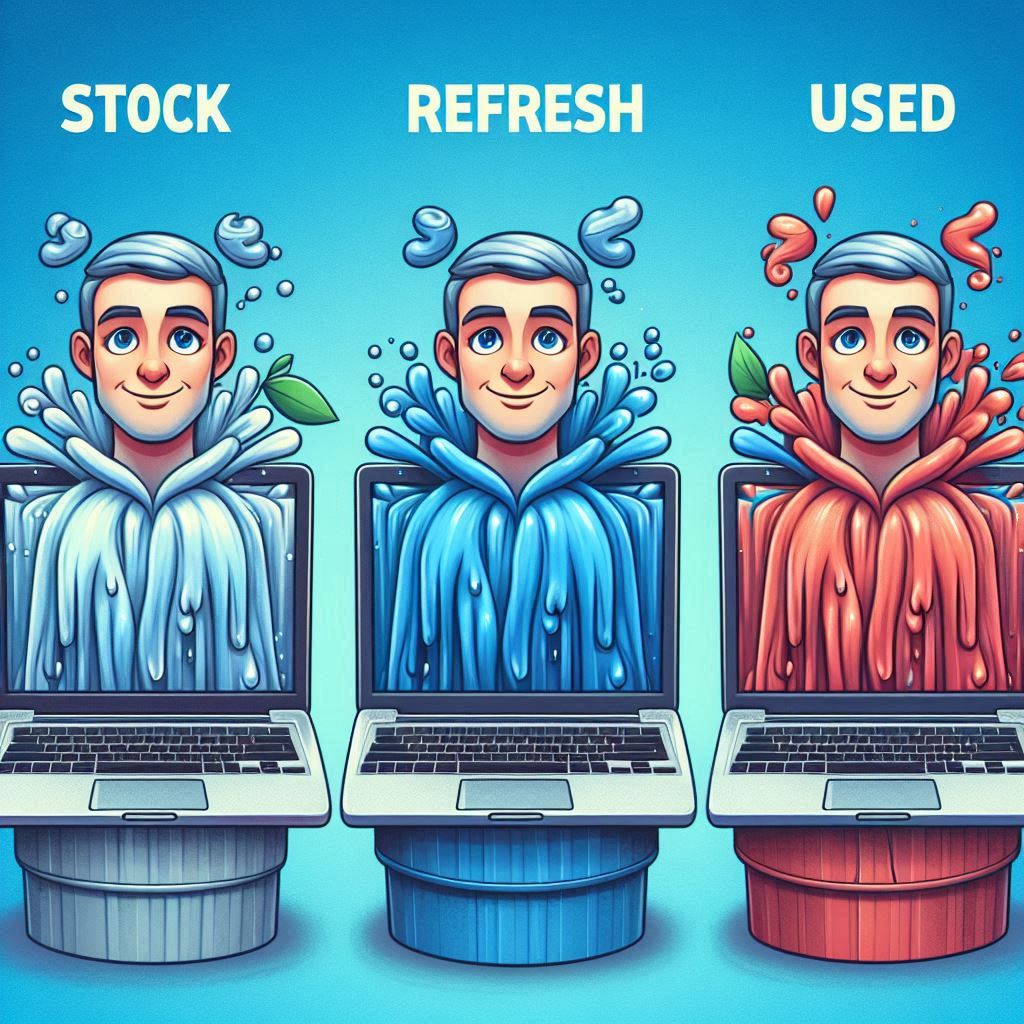 لپ تاپ استوک,لپ تاپ دست دوم,لپ تاپ ریفر,لپ تاپ کارکرده
