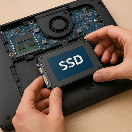 نصب هارد SSD روی لپ تاپ و کامپیوتر