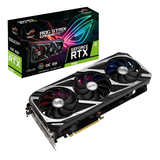 کارت گرافیک استوک ASUS ROG Strix GeForce RTX 3060 12GB