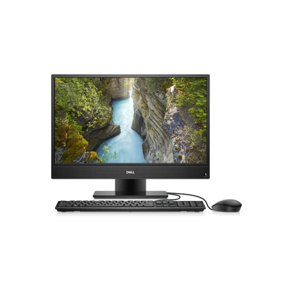 آل این وان Dell OptiPlex 5260 همراه کیبورد و ماوس، نمای روبرو